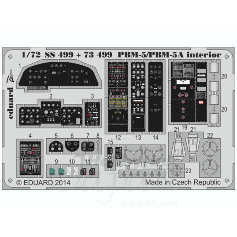 1/72 PBM-5/PBM-5A Interior S.A. (for Minicraft)