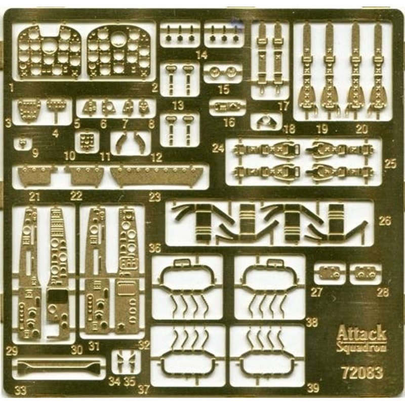 1/72 TS-11 Iskra Interior PE-Set