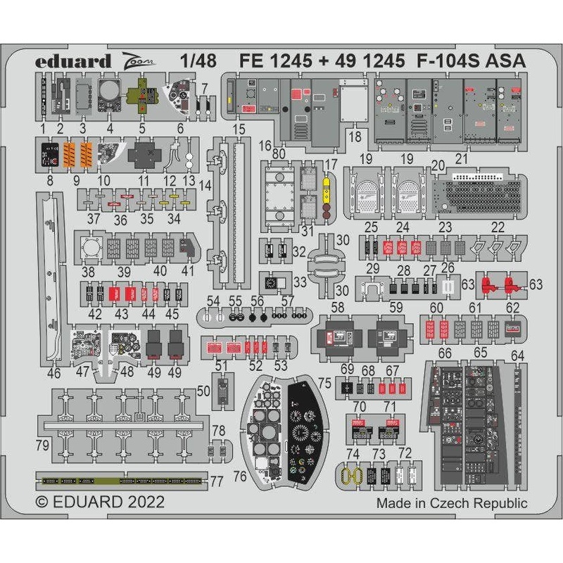 1/48 F-104S ASA (for Kinetic)