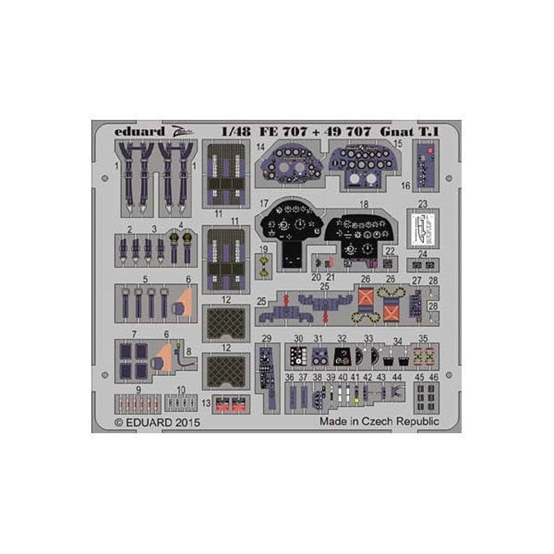 1/48 Gnat T.1 S.A. (Airfix)
