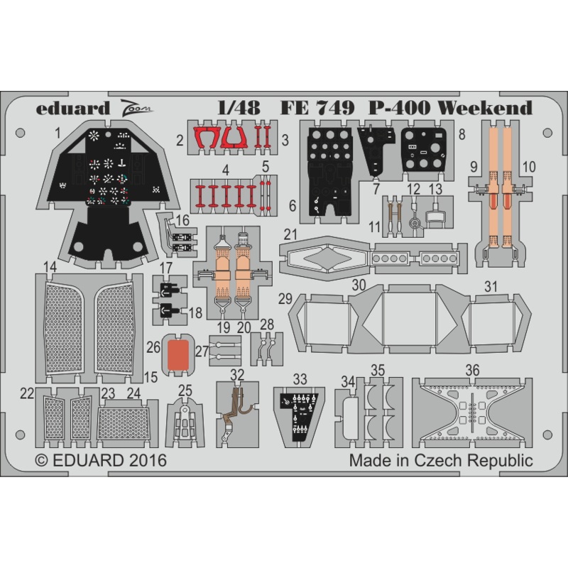 1/48 P-400 Weekend (for Eduard)