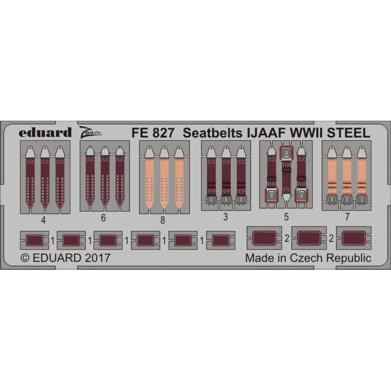 1/48 Seatbelts IJAAF WWII STEEL