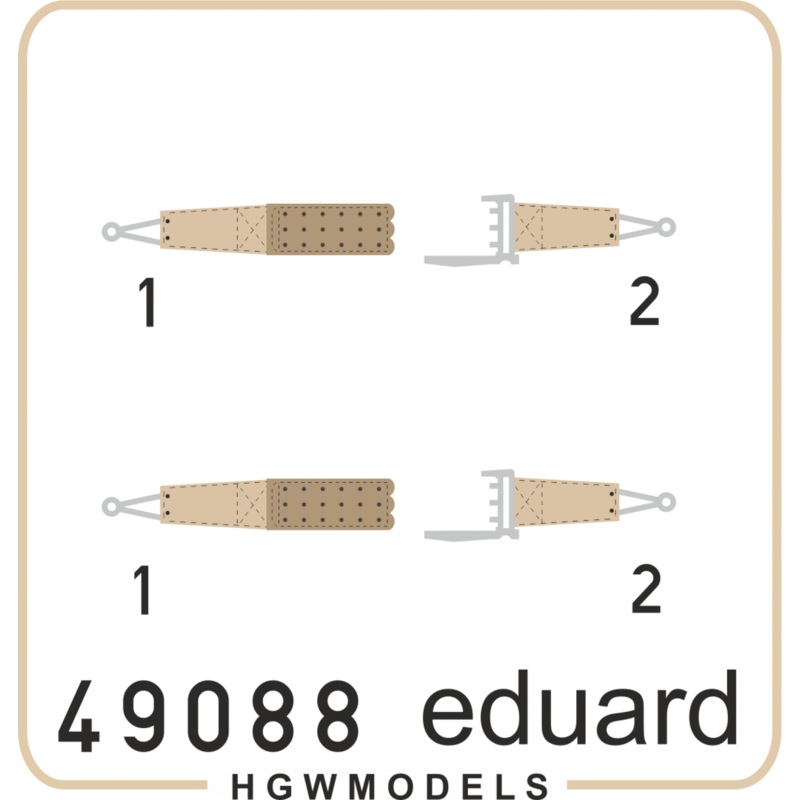 1/48 Seatbelts RFC WWI Super Fabric