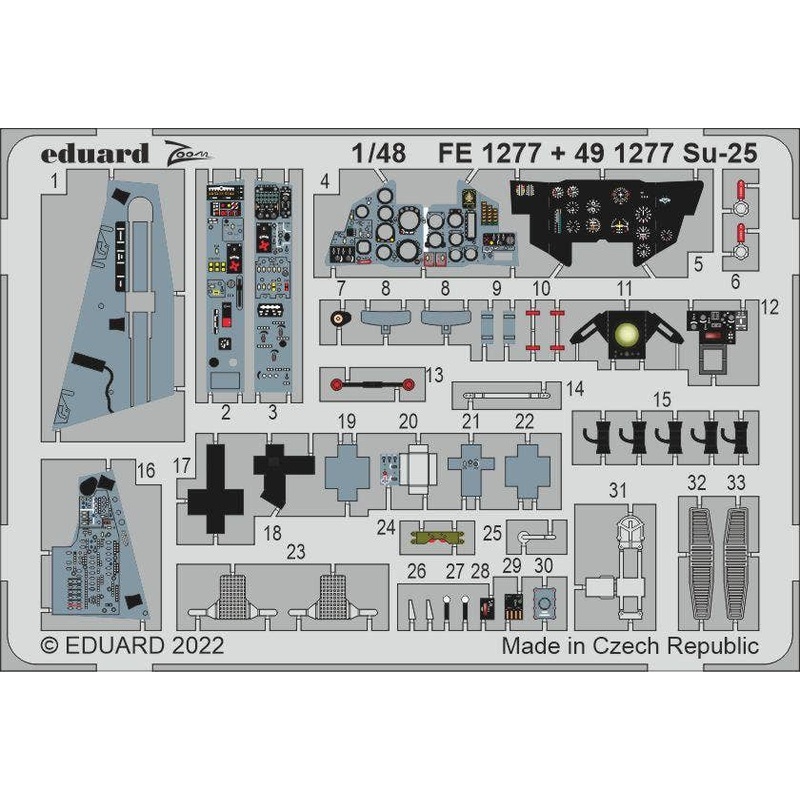 1/48 Su-25 (for Zvezda)