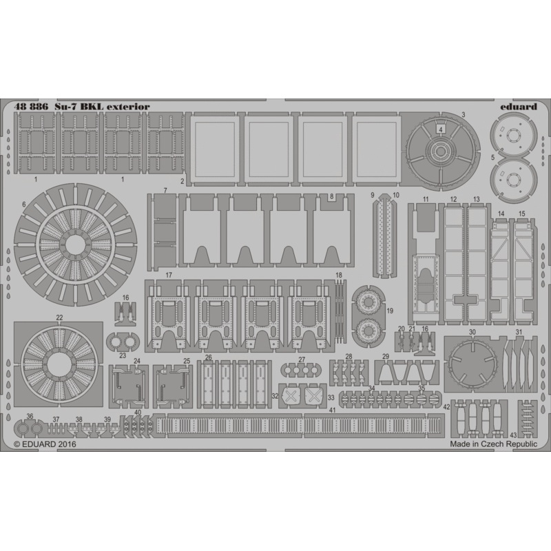 1/48 Su-7 exterior (for Smer)