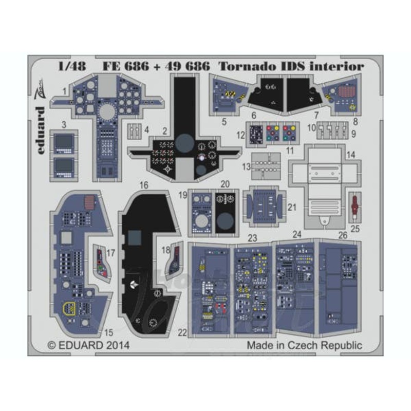 1/48 Tornado IDS Interior S.A (for Revell)