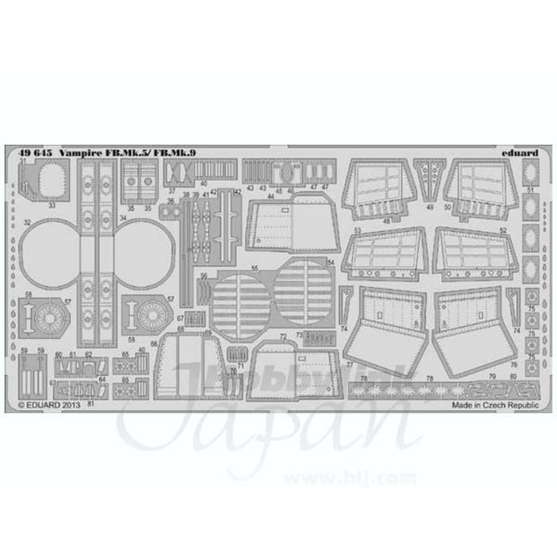 1/48 Vampire FB.MK.5/FB.MK.9 S.A. (Trumpeter)