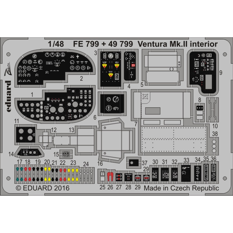 1/48 Ventura Mk.II Interior (Revell)