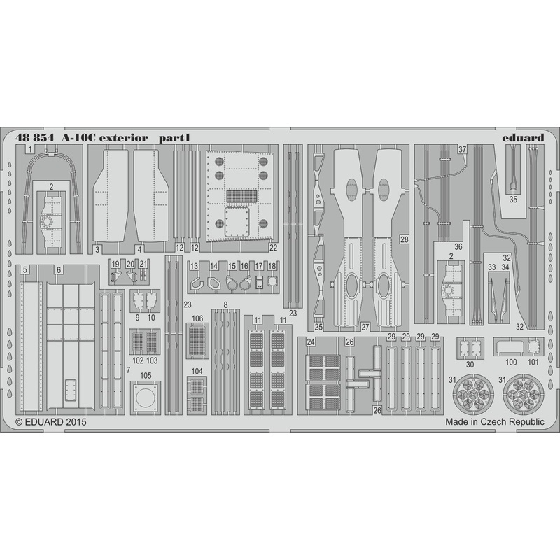 1/48 A-10C Exterior (for Italeri)