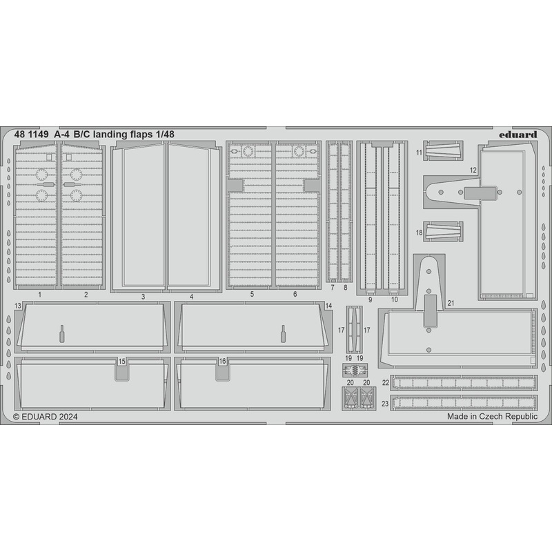 1/48 A-4B/C landing flaps