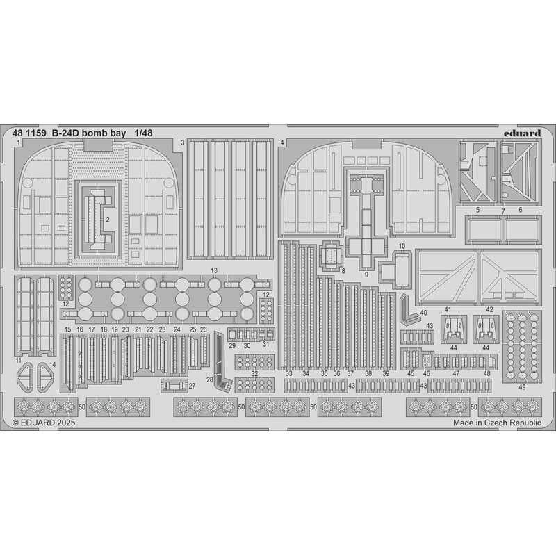 1/48 B-24D bomb bay
