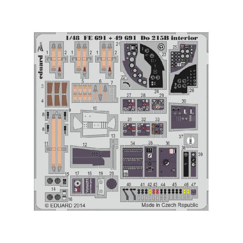 1/48 Do 215B Interior S.A. (for ICM)
