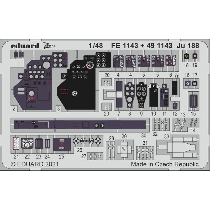 1/48 Ju 188 interior (for Revell)