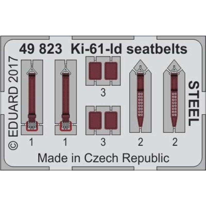 1/48 Ki-61-Id Seatbelts STEEL (Tamiya)