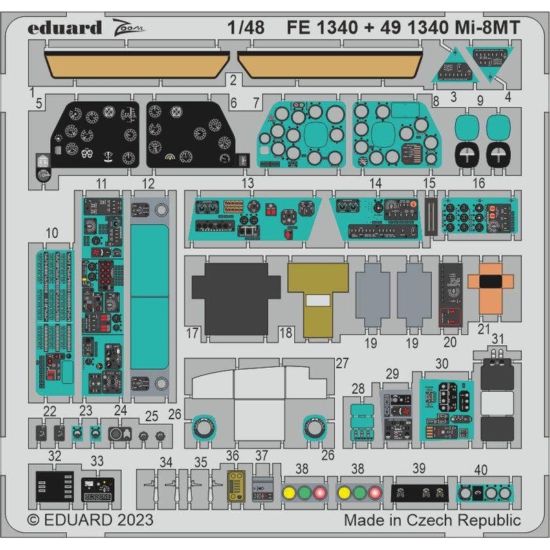 1/48 Mi-8MT Zoom Photo Etched Parts