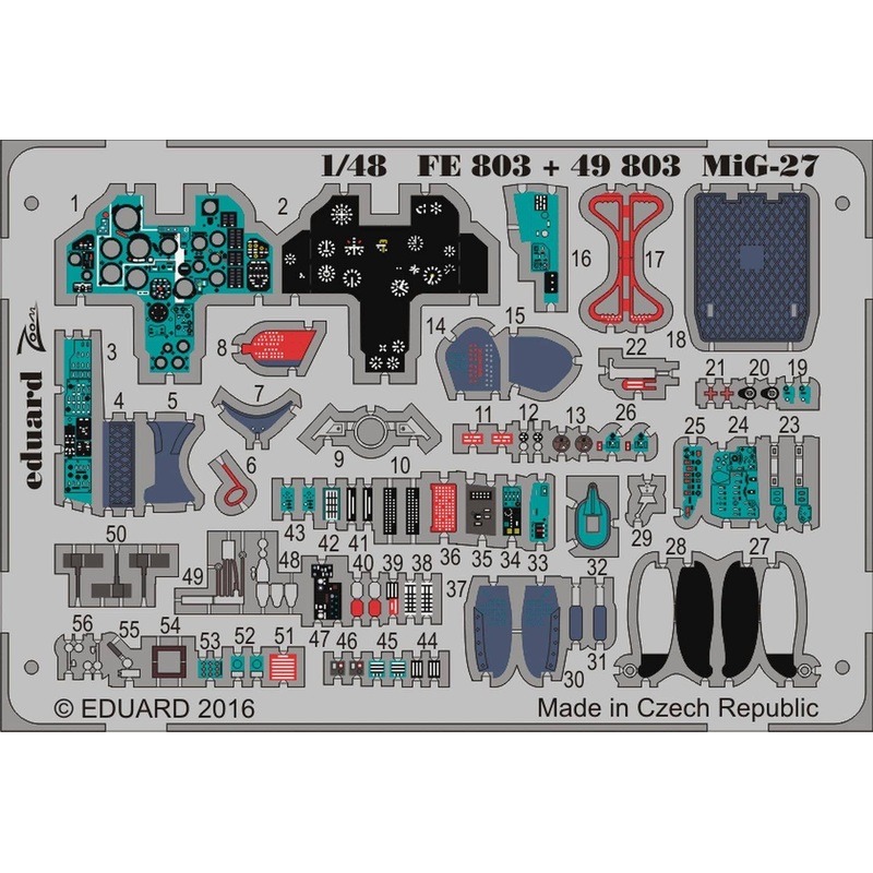 1/48 MiG-27 Interior (Trumpeter)