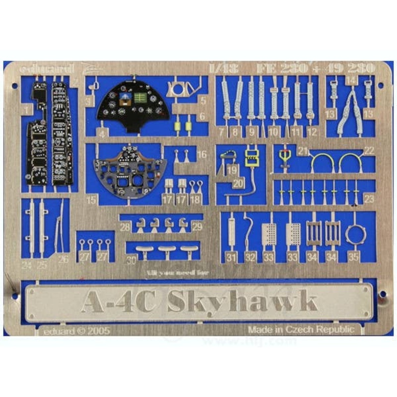 1/48 Painted A-4C Skyhawk Interior Zoom Etching S.A (for Hasegawa)