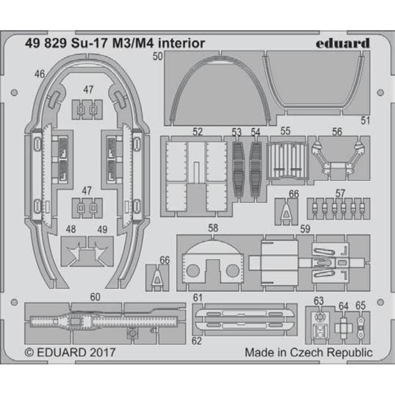 1/48 Su-17 M3/M4 Interior (Kitty Hawk)