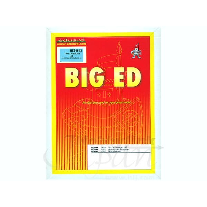 1/48 TBM-3 (for Accurate Miniatures) Big Ed set