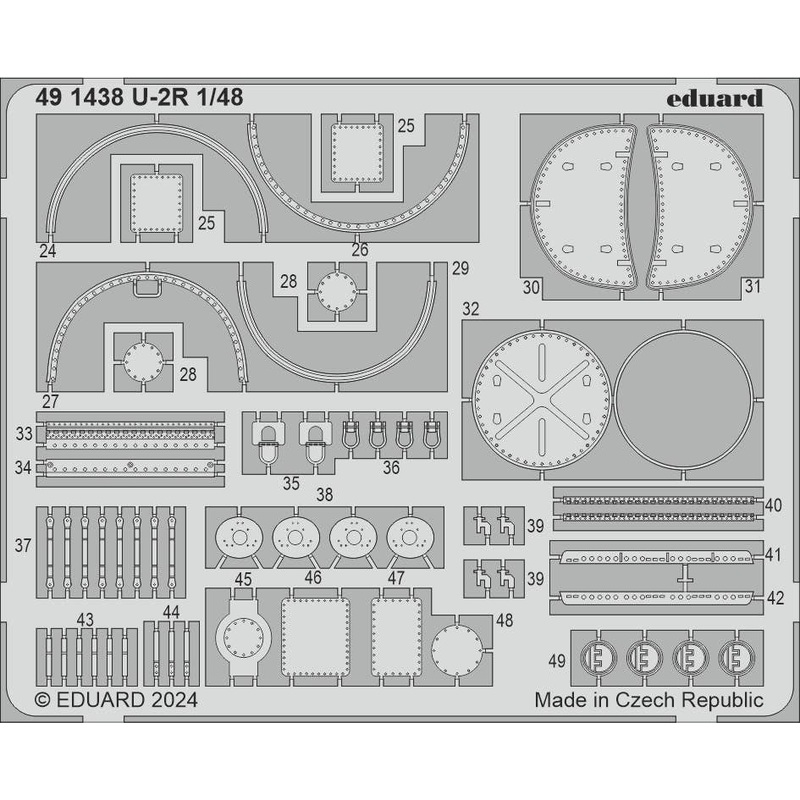 1/48 U-2R Photo Etched (for Hobby Boss)