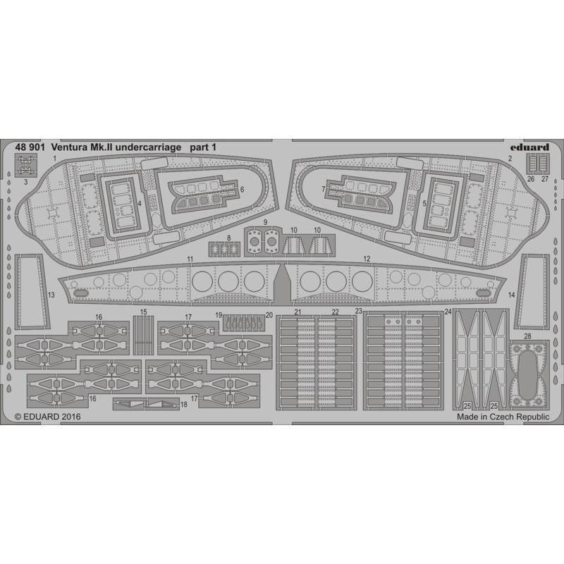 1/48 Ventura Mk.II Undercarriage (Revell)