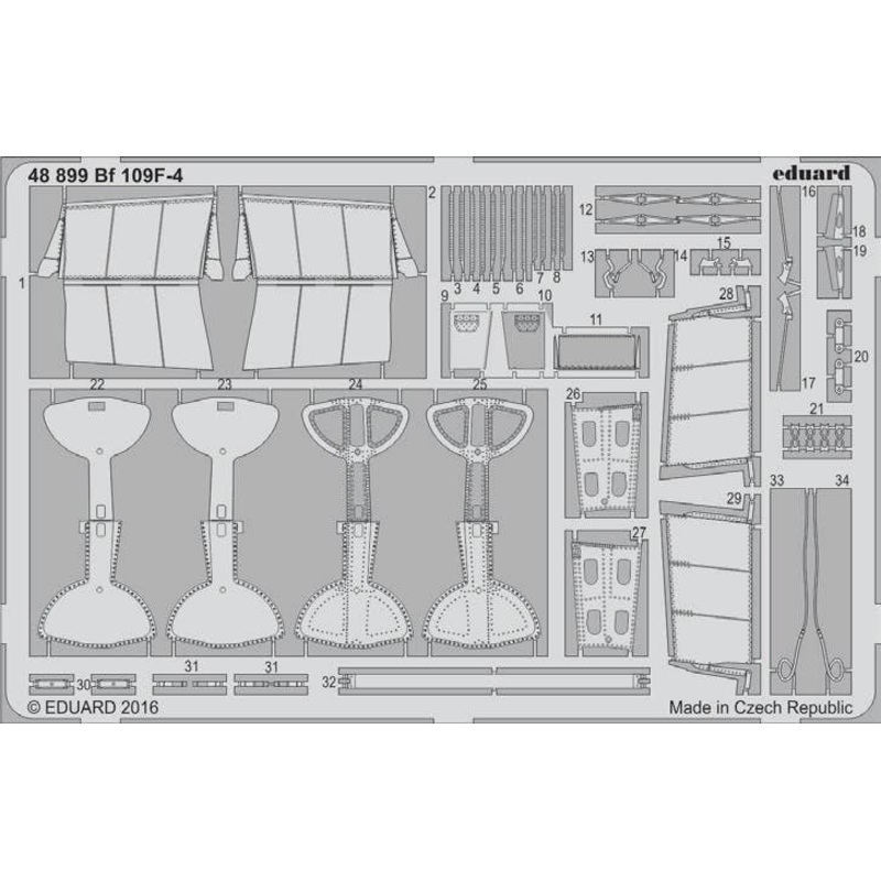 1/48 Bf 109F-4 (Eduard)