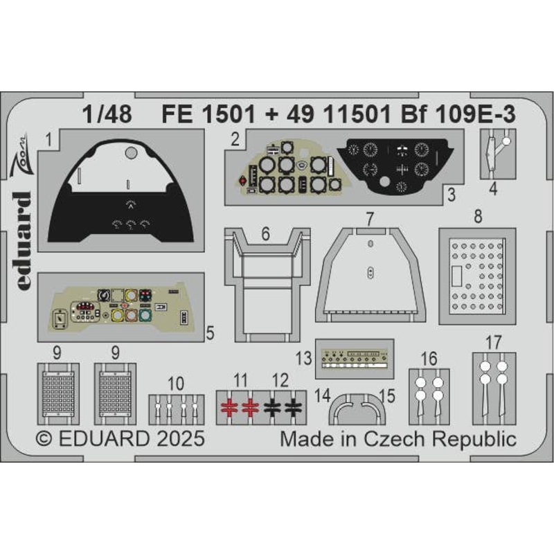 1/48 Bf109E-3