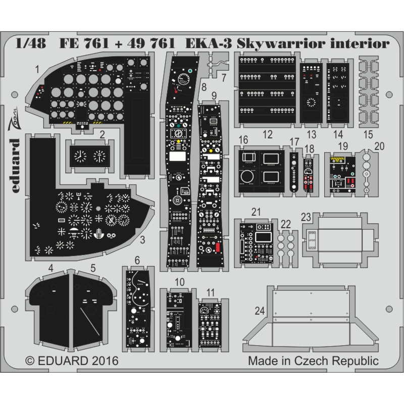 1/48 EKA-3 Skywarrior Interior (Trumpeter)