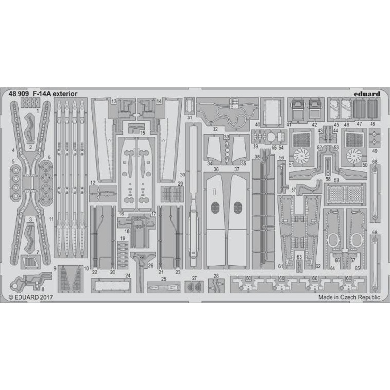 1/48 F-14A Exterior (Tamiya)