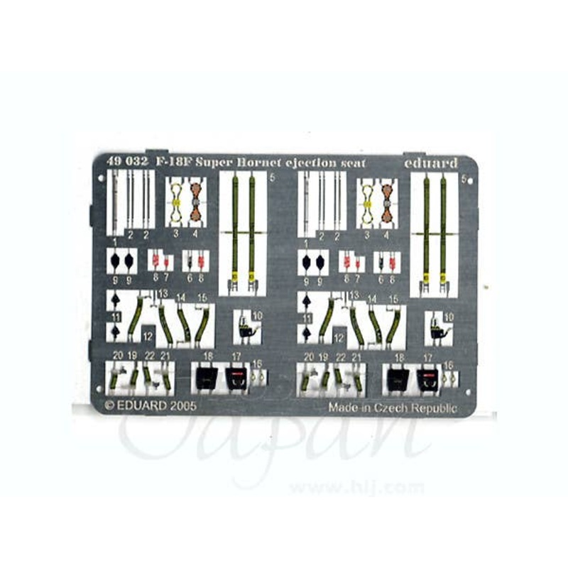 1/48 F/A-18F Ejection Seat Photo-Etched Parts (for Hasegawa)