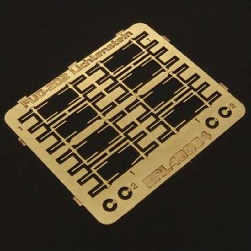 1/48 FUG-202 Lichtenstein Aircraft Radar Antenes Photoetched Parts