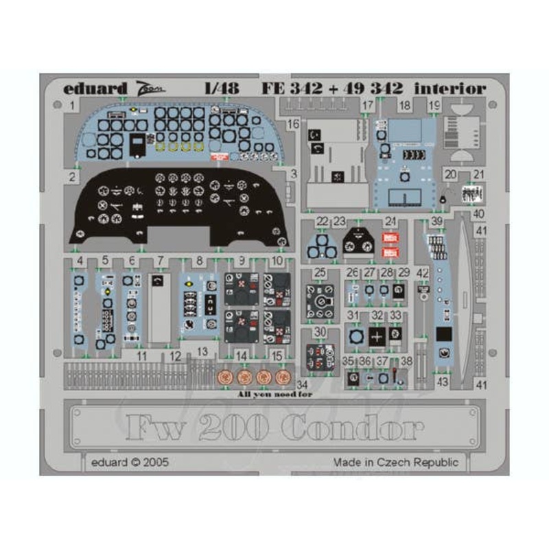1/48 Fw200 Condor interior (for Trumpeter)