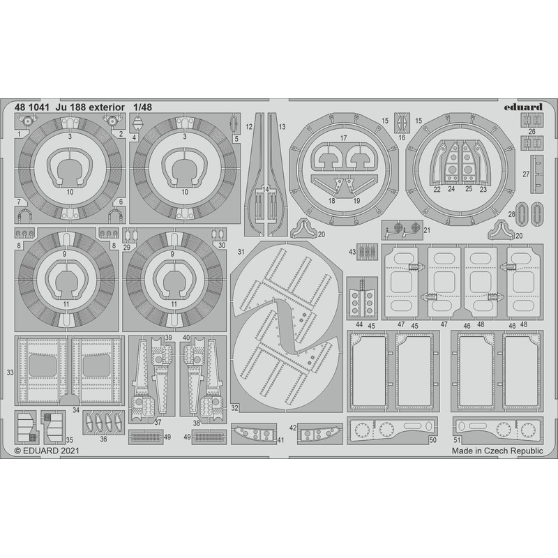1/48 Ju 188 exterior (for Revell)