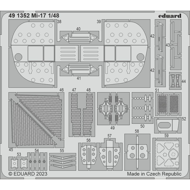 1/48 Mi-17 Photo Etched Parts