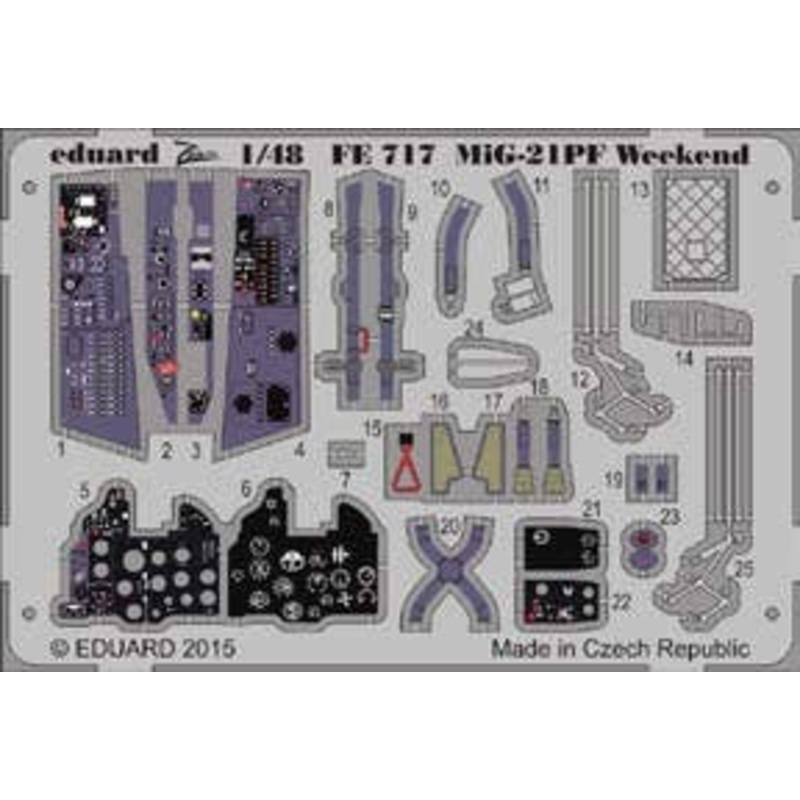 1/48 MiG-21PF Weekend (for Eduard)