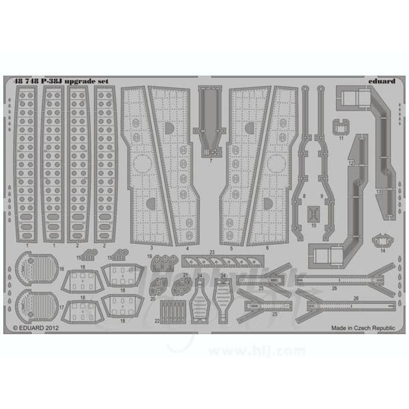 1/48 P-38 Upgrade Set (Eduard)