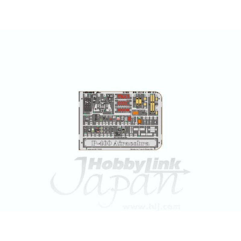 1/48 P-39 P-400 Airacobra Interior Zoom Color PE (for Hasegawa)
