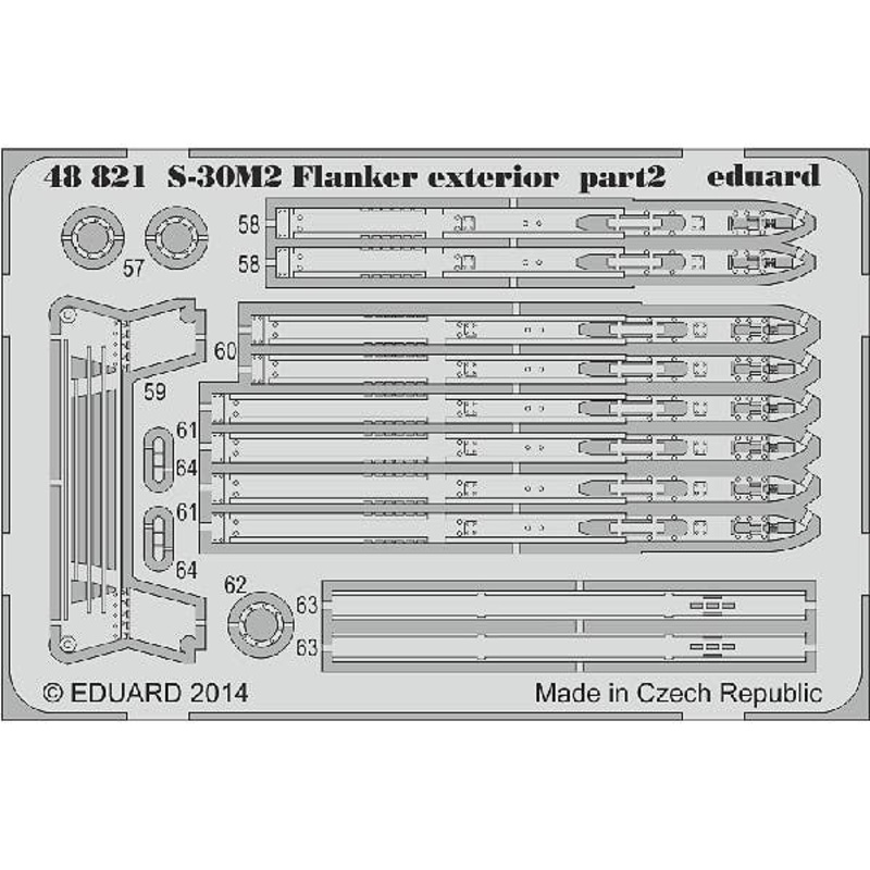 1/48 S-30M-2 Flanker Exterior (for Academy)