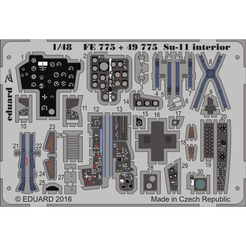 1/48 Su-11 Interior (Hobby Boss)
