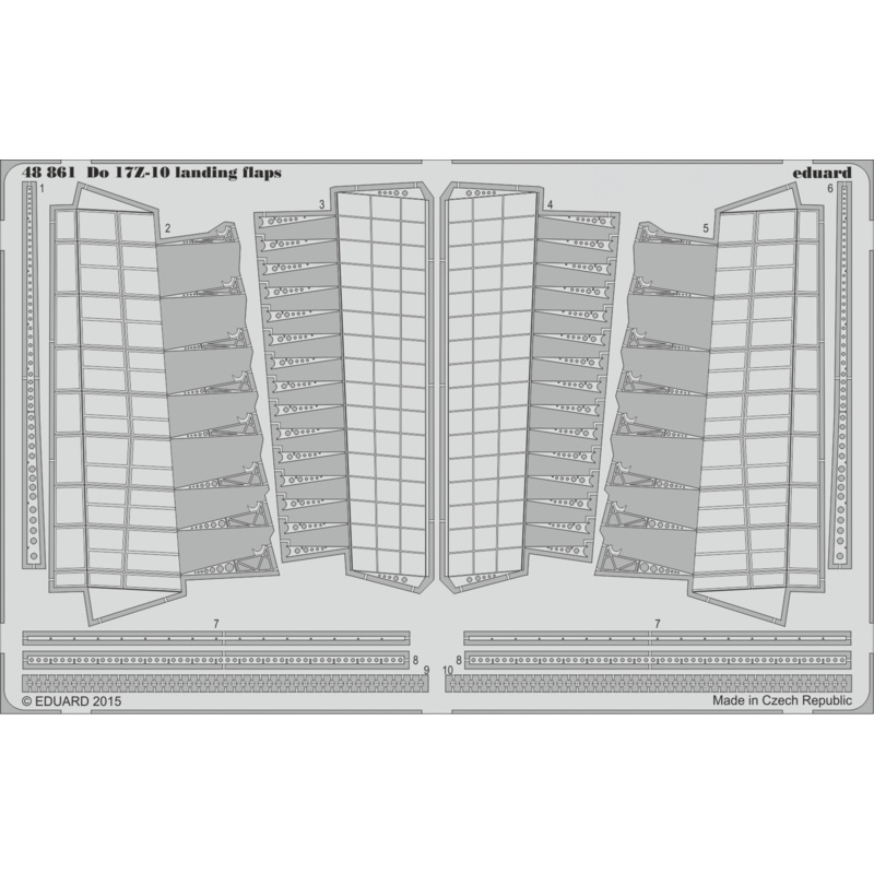 1/48 Do 17Z-10 Landing Flaps (ICM)