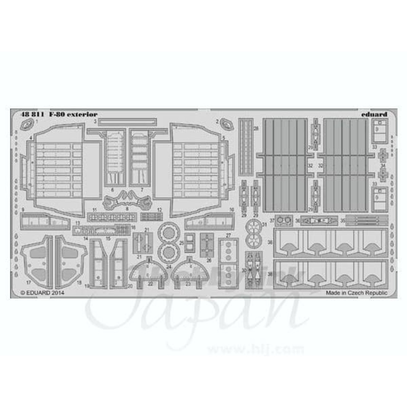 1/48 F-80 Exterior (for Hobby Boss)