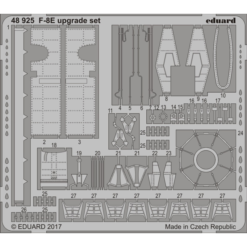 1/48 F-8E Upgrade Set (Eduard)