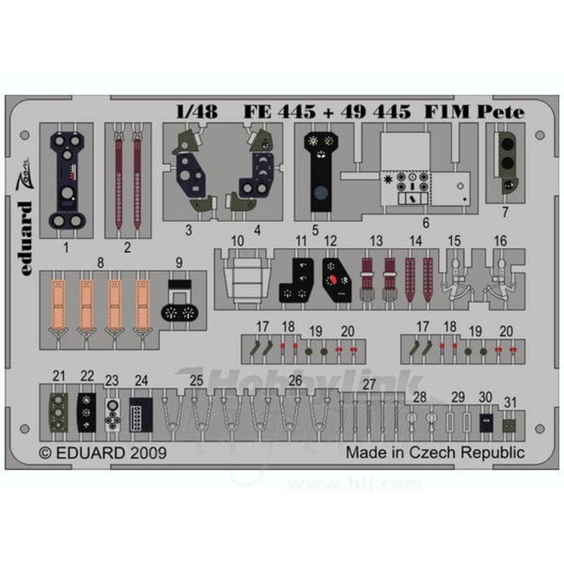 1/48 F1M Pete Self-Adhesive (for Hasegawa) Zoom