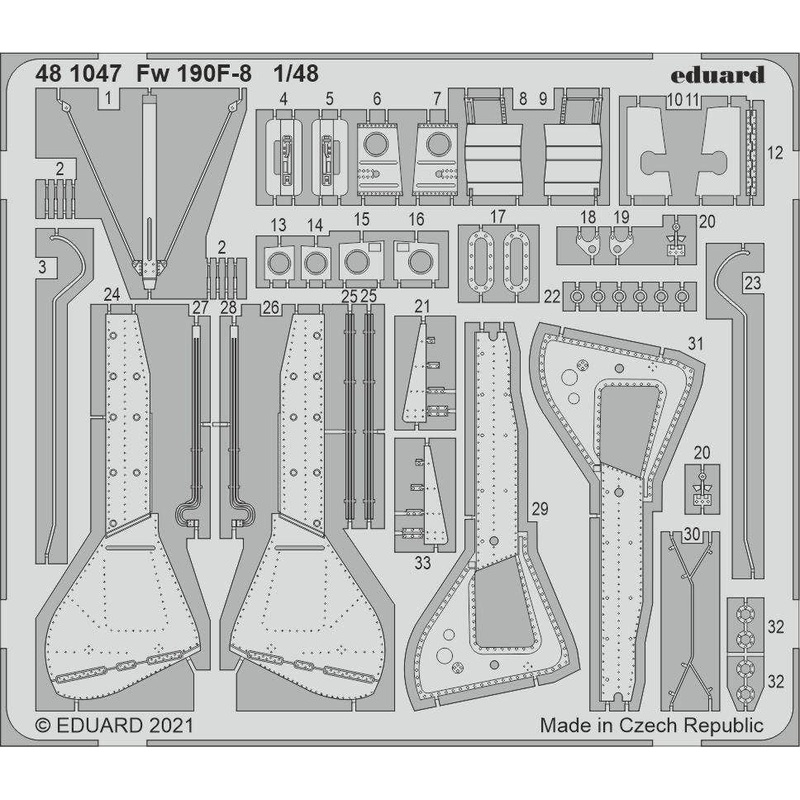 1/48 Fw 190F-8 (for Eduard)