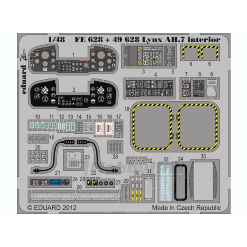 1/48 Lynx AH.7 Interior S.A. (Airfix)