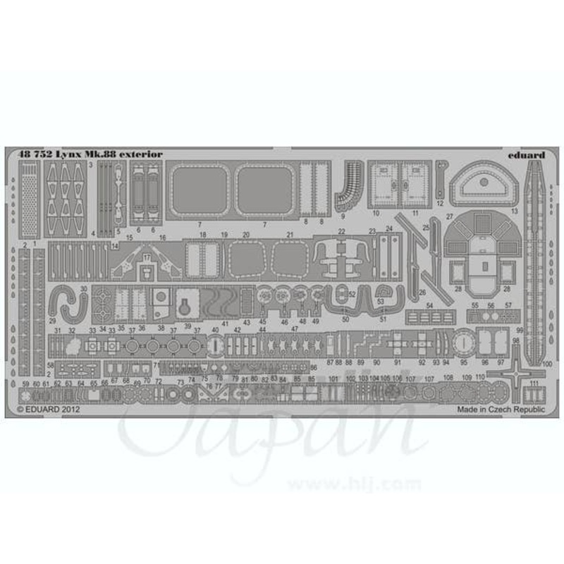 1/48 Lynx Mk.88 Exterior (Airfix)