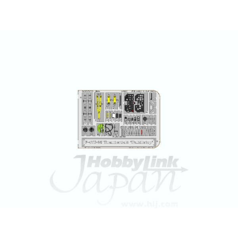 1/48 P-47D-25 Thunderbolt Interior Zoom Color PE (for Tamiya)