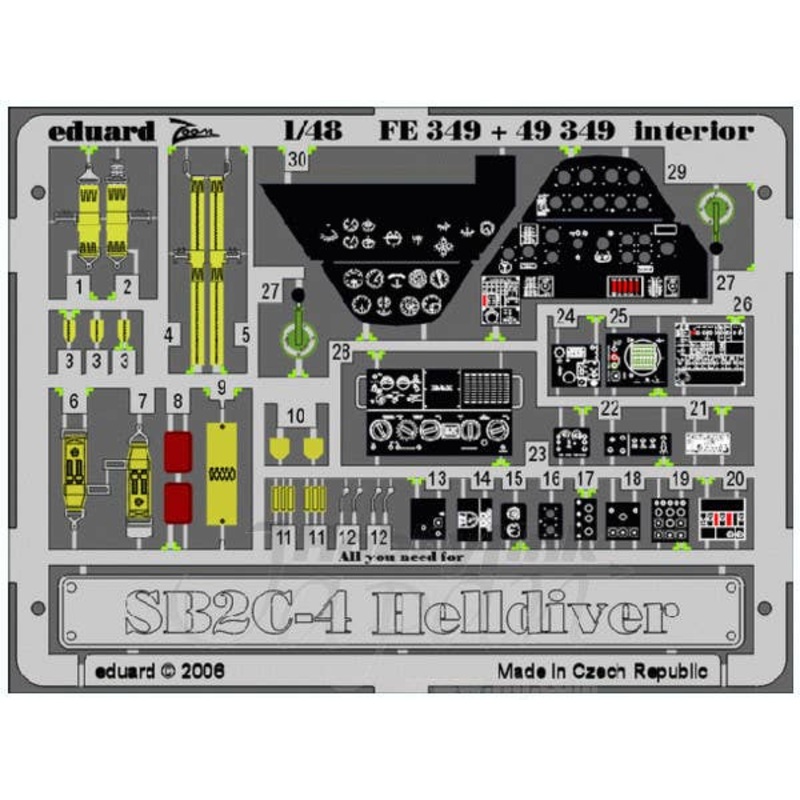 1/48 SB2C-4 (for Revell/Monogram/Accurate Miniatures)