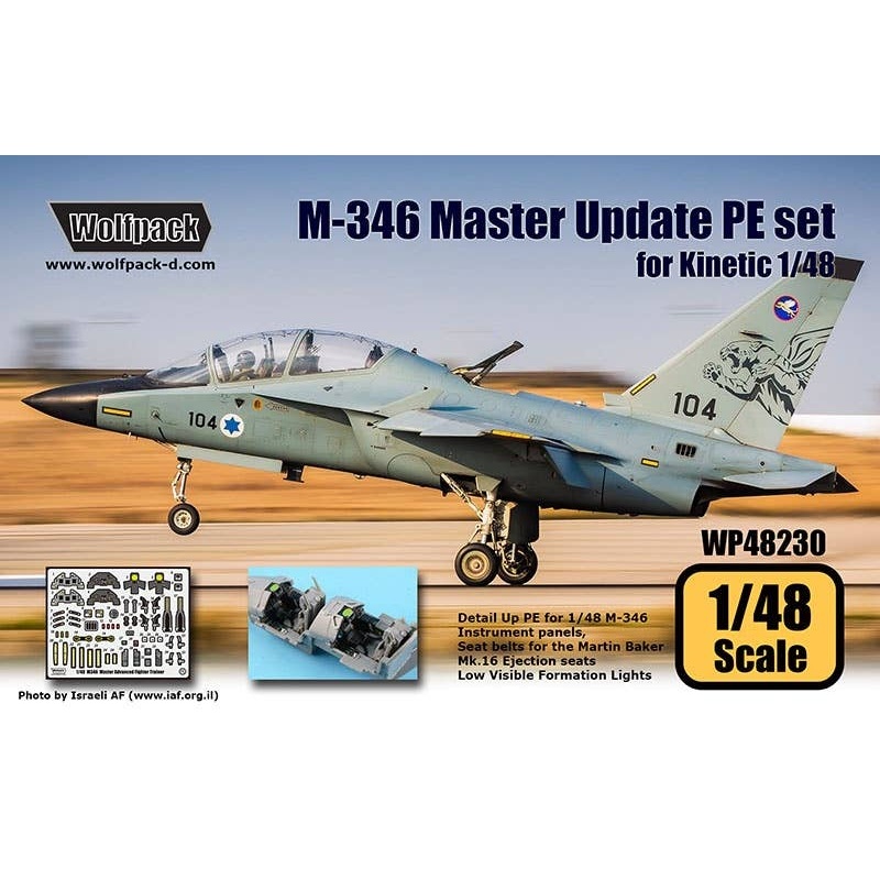 M-346 Master Etching Upgrade Set (for 1/48 Kinetic)