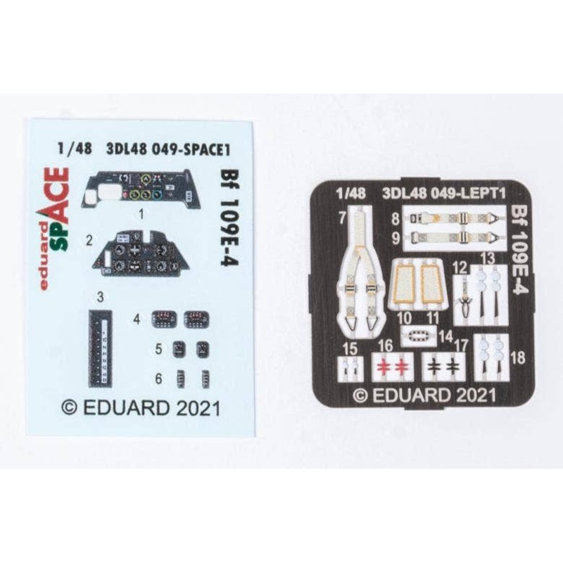 1/48 Bf 109E-4 SPACE for Eduard